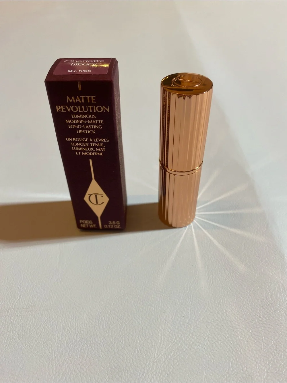 Velvety Matte Lipstick — Dusty Rose Mauve M.I.Kiss
